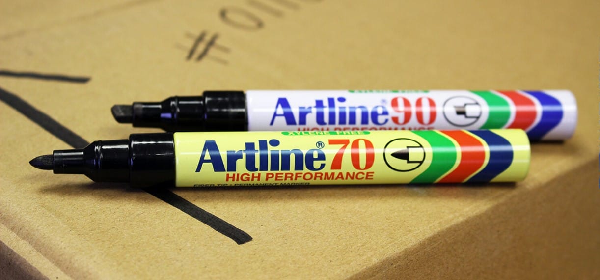 ปากกาเคมี ARTLINE EK-70 หัวกลม 1.5 มม. สีน้ำเงิน_1